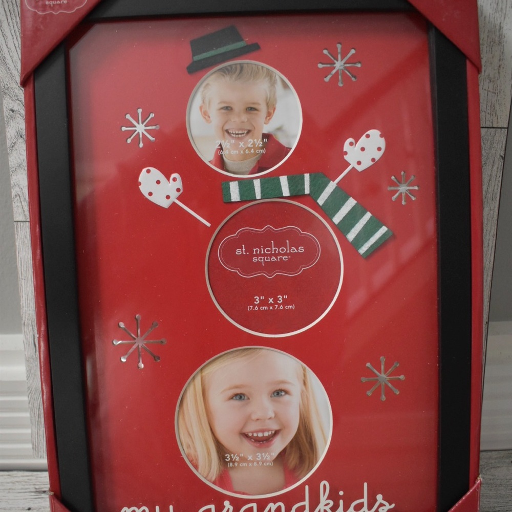 St Nicholas grandkids frame new in box